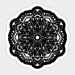 Honeycomb Flower Sticker